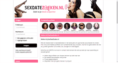 Desktop Screenshot of ikzoekeendate.nl